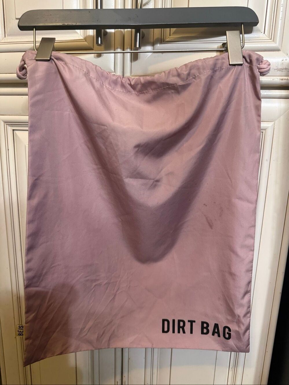 Beis Compact Drawstring Laundry Dirt Travel Bag Organizer Light Purple One Size